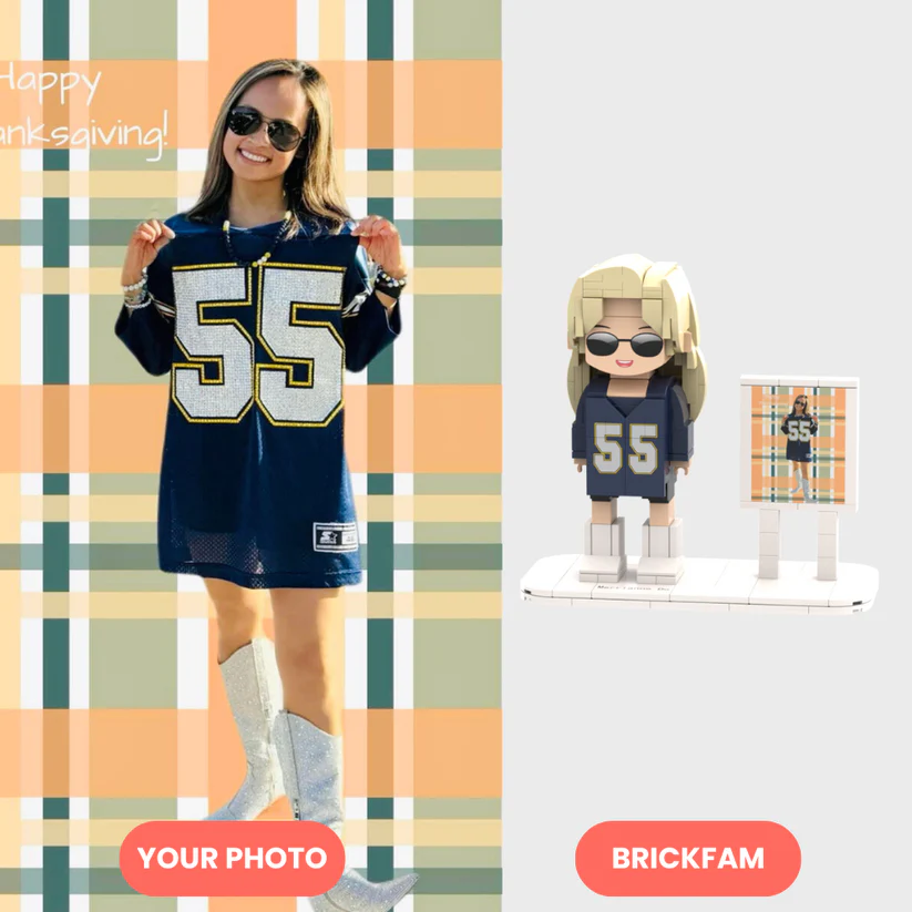 Photo building blocks DIY building blocks