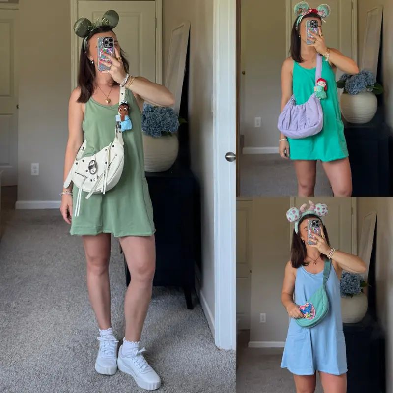 Summer Solid Color Sleeveless Spaghetti Strap Tank Dress Athletic Short Dresses