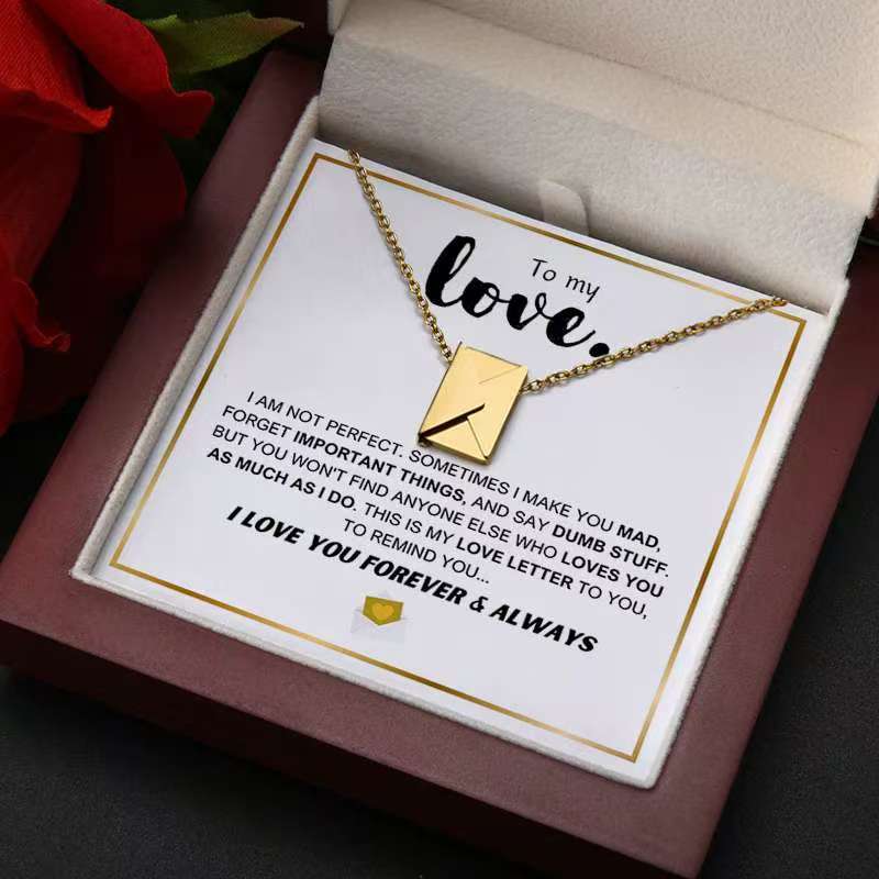 "Love Letter"Necklace Gift Set
