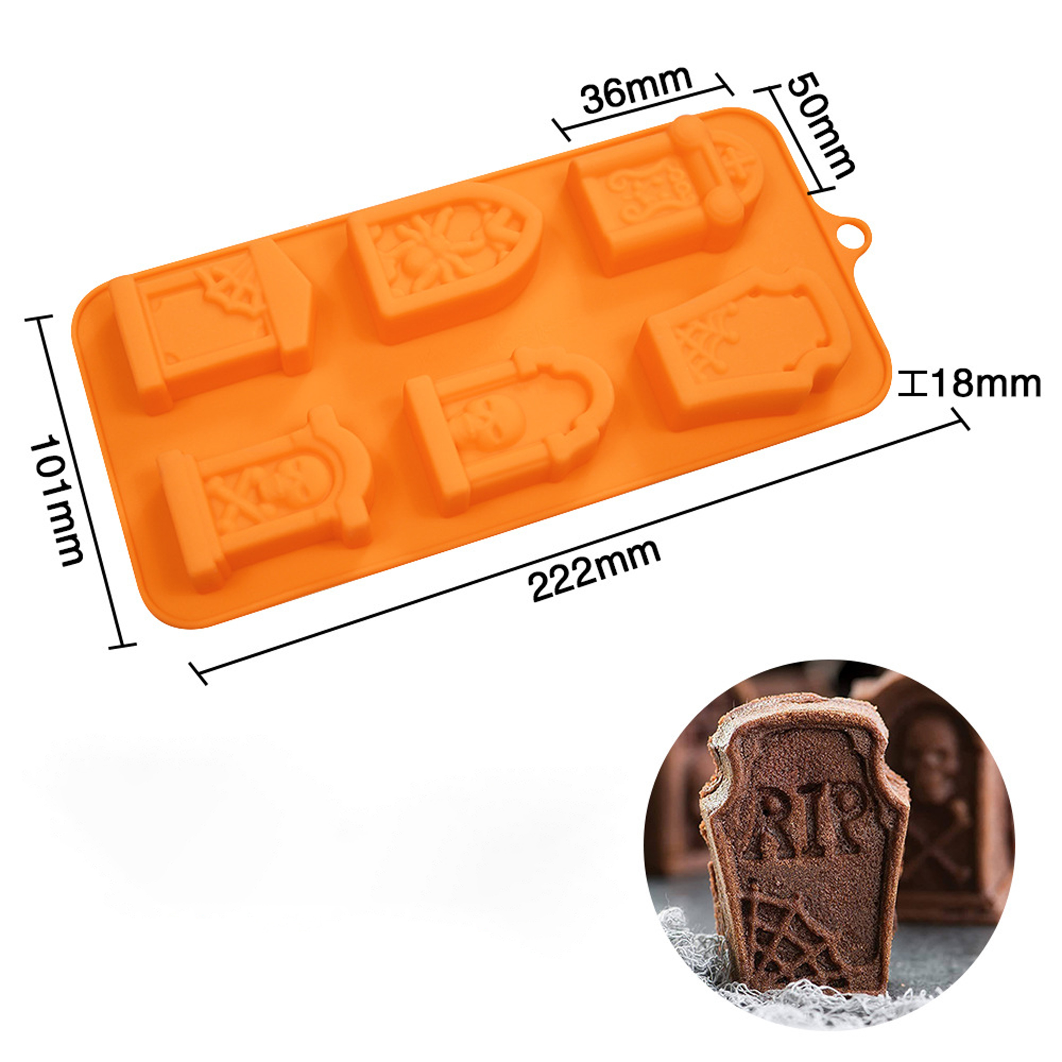 Halloween fondant molds