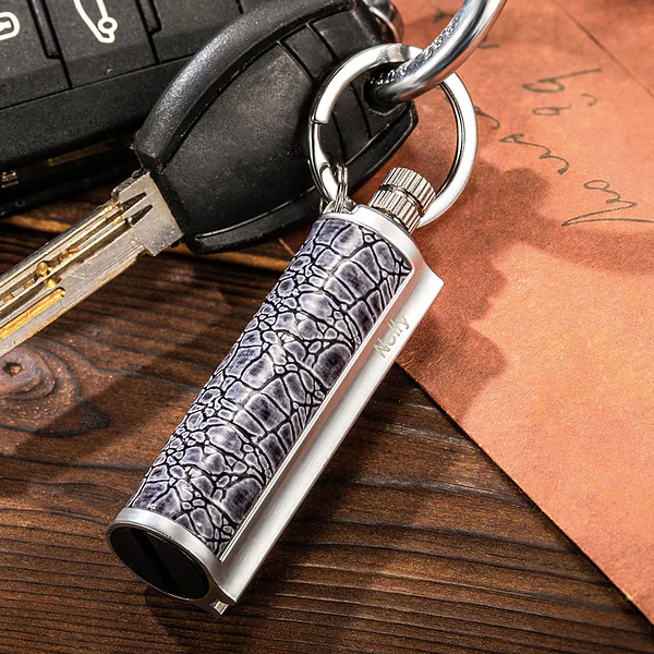 Personalized Dragon Breath Immortal Lighter Fire Starter Permanent Match Keychain Men's Birthday Gift