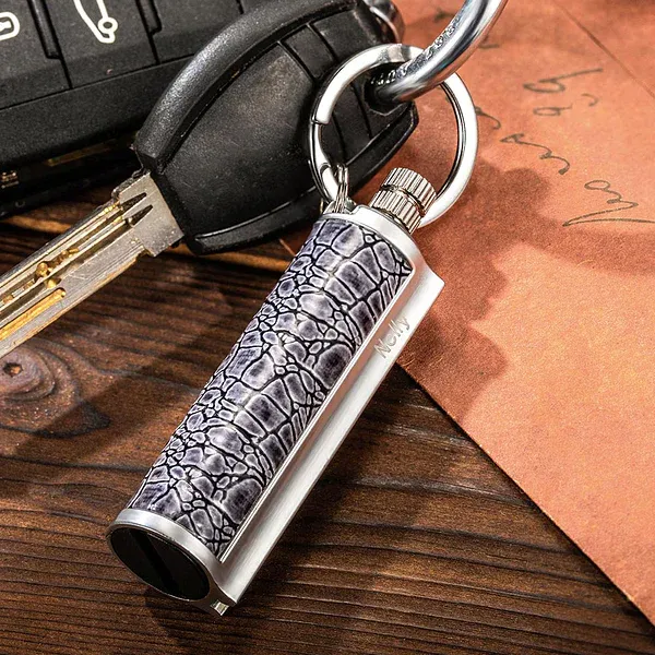 Personalized Dragon Breath Immortal Lighter Fire Starter Permanent Match Keychain Men's Birthday Gift