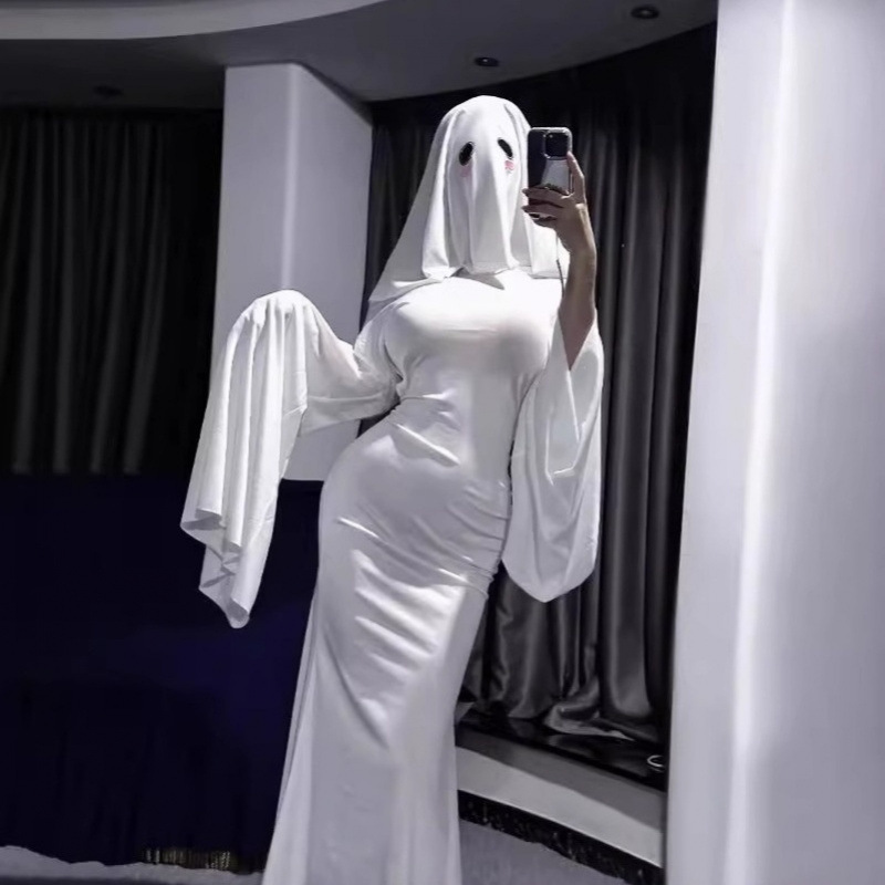 Hollow Halloween Uniform Dress