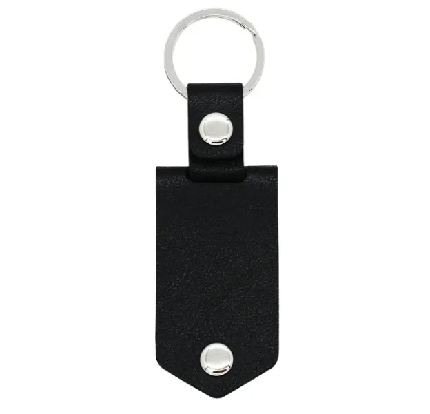 💖Valentine's Day hot sale-Custom Leather Photo Text Keychain Gifts for Family