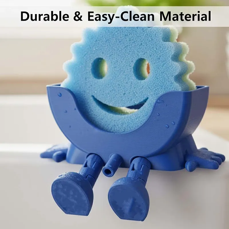 Fun 3D Printed Sponge Drain Rack
