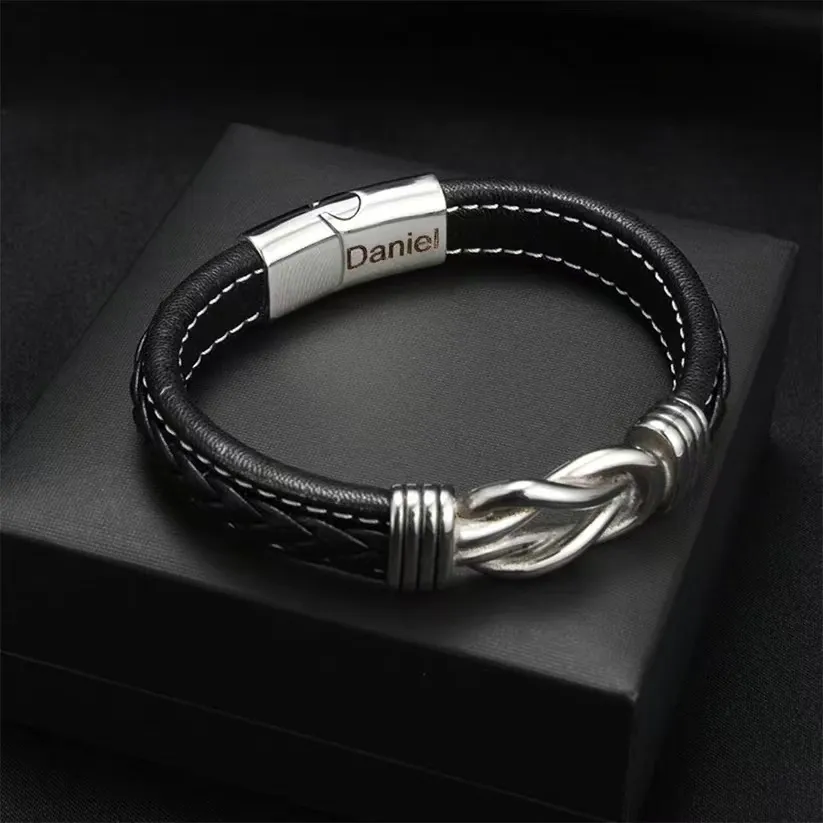 Infinity Knot Bracelet Gift for Husband