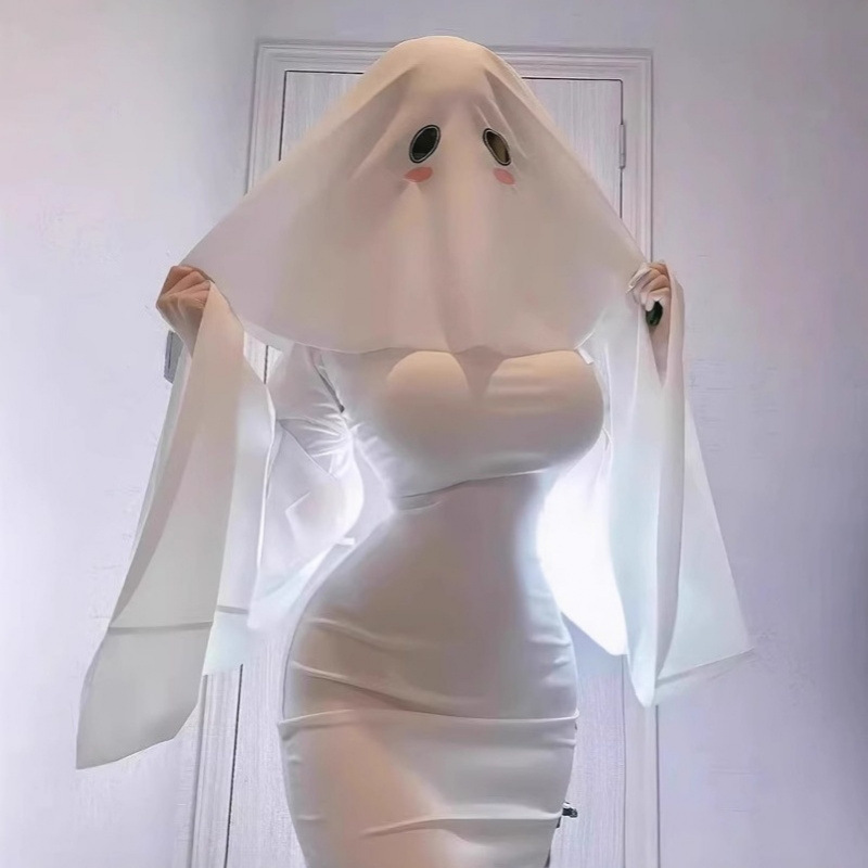 Hollow Halloween Uniform Dress