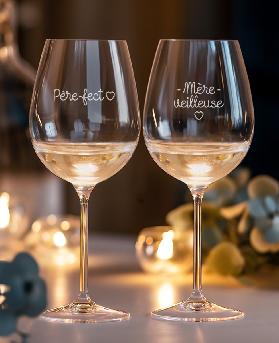 🍷A set of personalised wine glasses with names | Gift ideas🥂