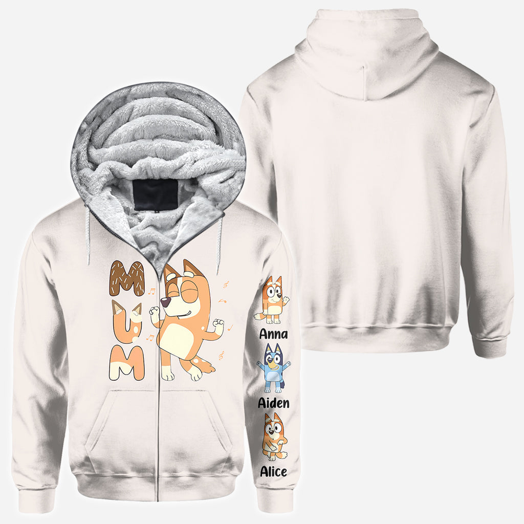 Cool Mum Dad Aunt Uncle Nana Grandpa Custom Title And Kids - Personali