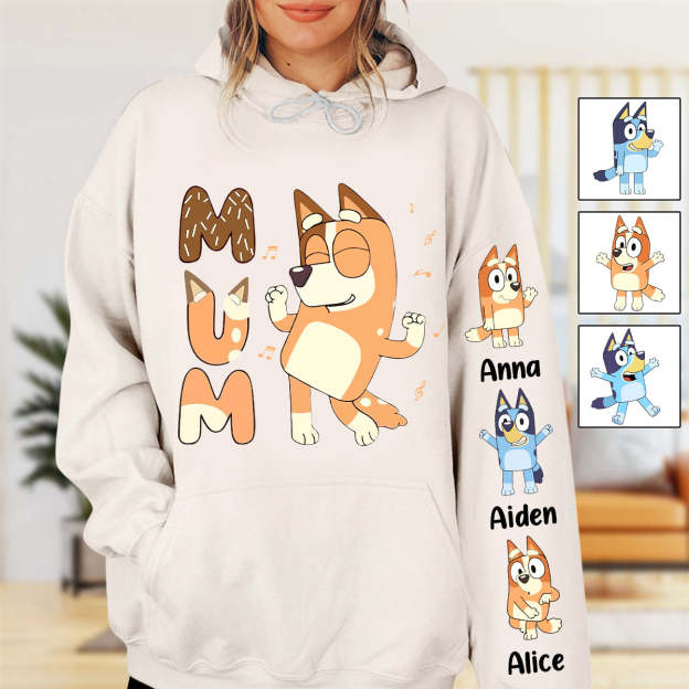 Cool Mum Dad Aunt Uncle Nana Grandpa Custom Title And Kids - Personalized All Over Shirt