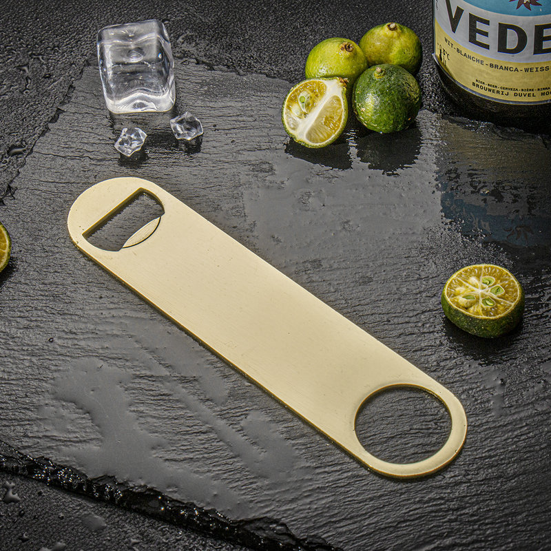 Add Your Own Message Engraved Metal Bottle Opener