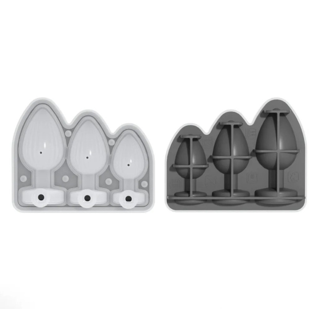 Ice lattice silicone mold