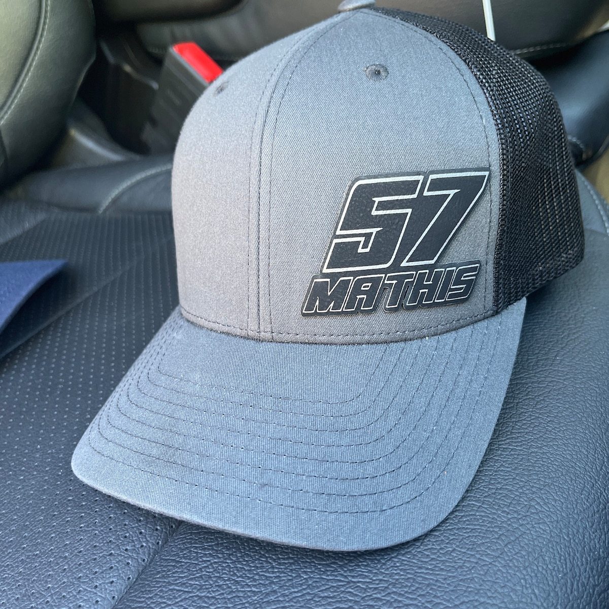 Personalized baseball caps for men and women, custom racing name caps with race name and number