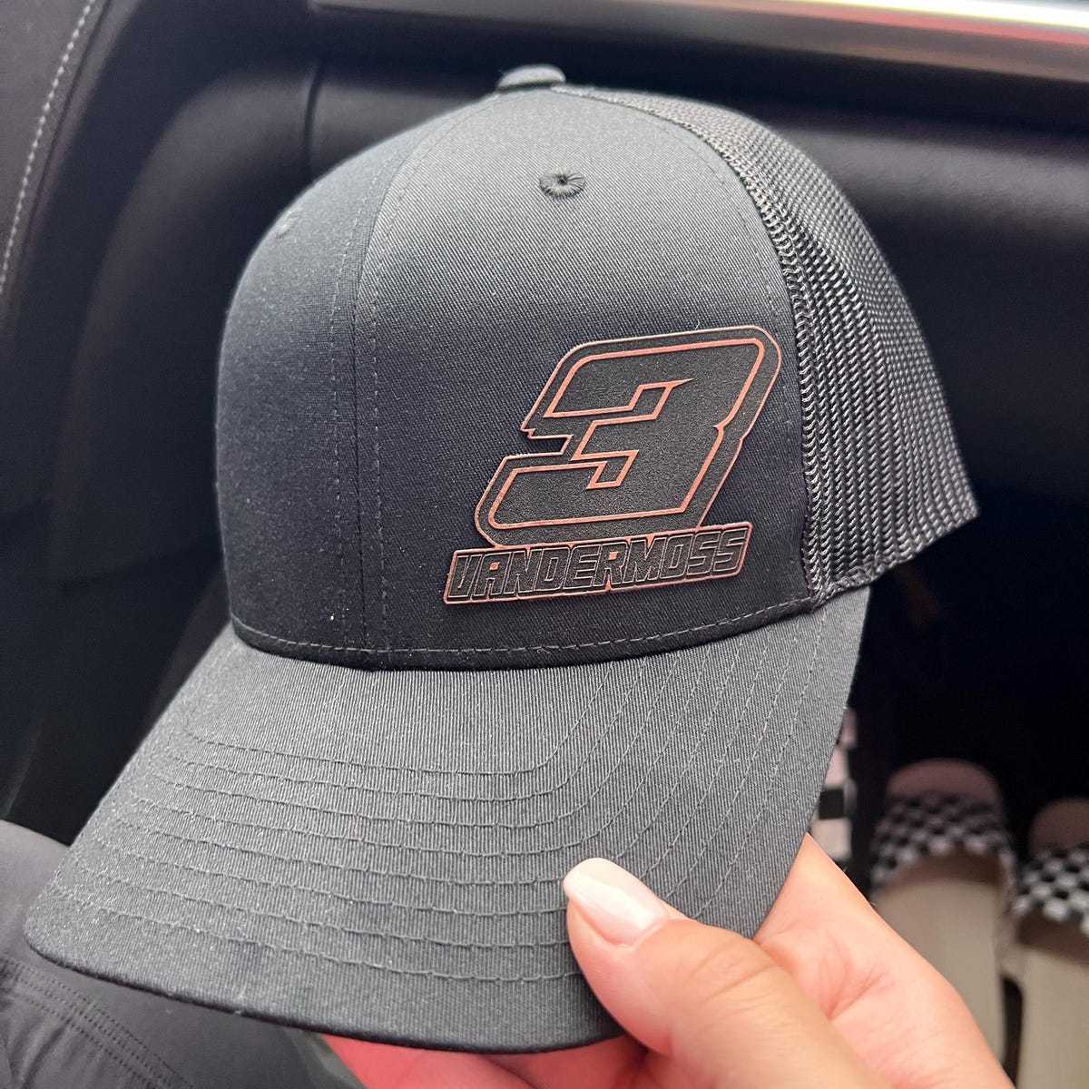 Personalized baseball caps for men and women, custom racing name caps with race name and number
