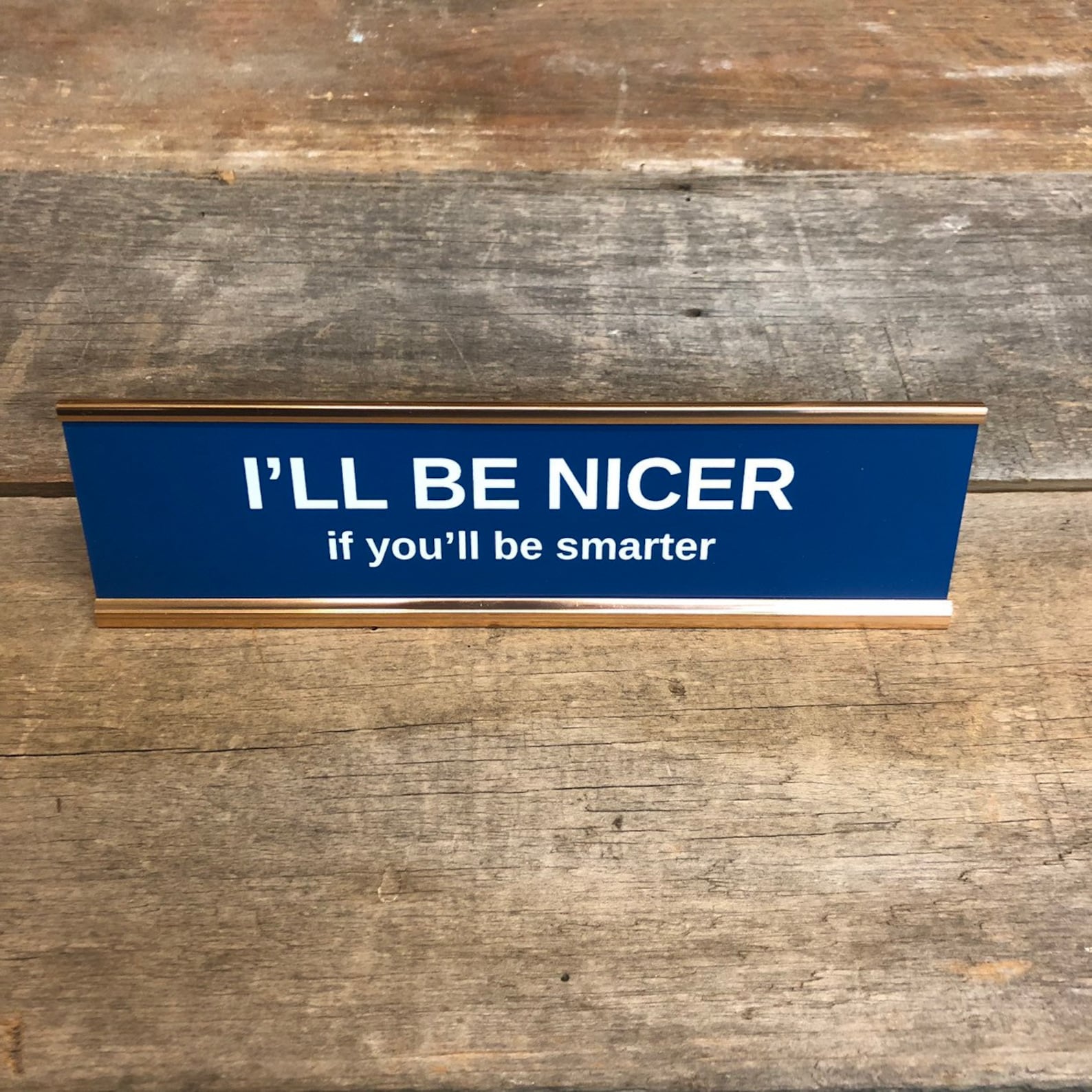 Custom Engraved Desk Nameplates Fun Desk Signs