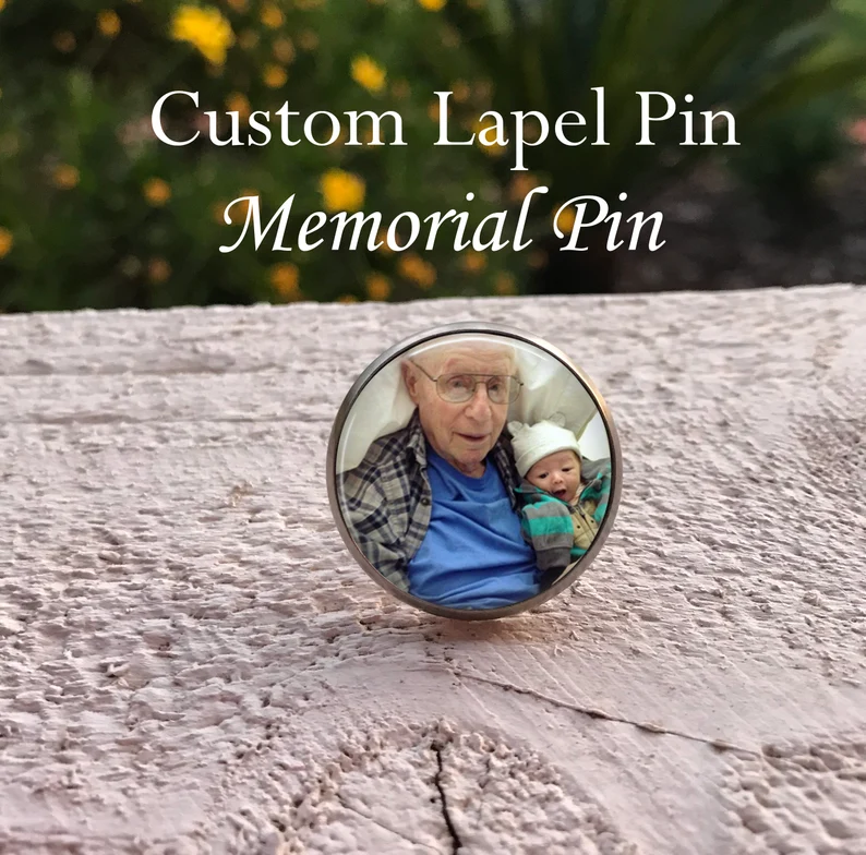 Men's lapel pins, corsage jewelry, lapel pin souvenirs, wedding day gifts for bride and groom