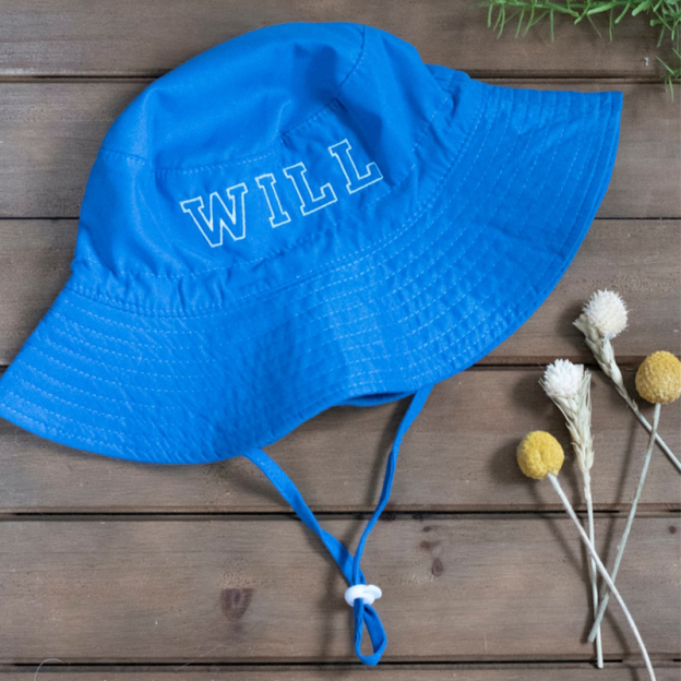 Personalized embroidered bucket hat