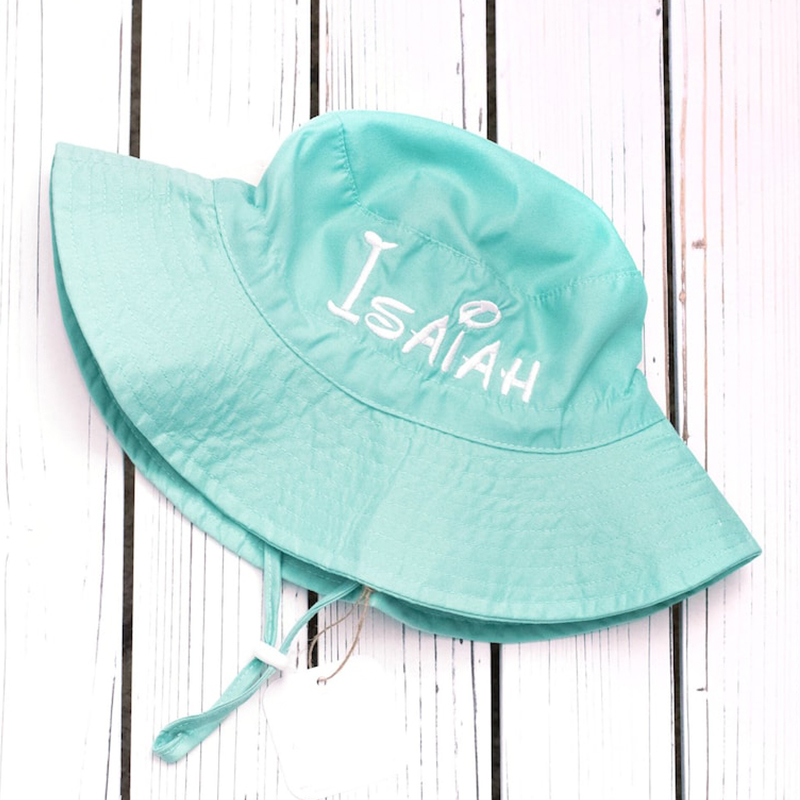 Personalized embroidered bucket hat