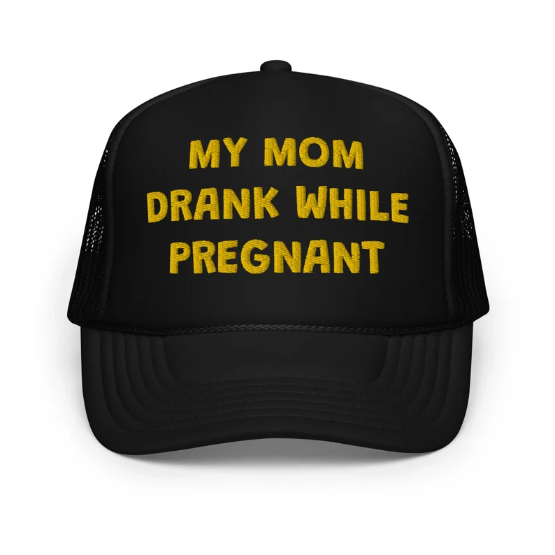 I Am Normal And Can Be Trusted With Alcohol Funny Trucker Hat | Joke I'm Drunk Drinking Hat | Gift For College Friends & Bachelorette Party