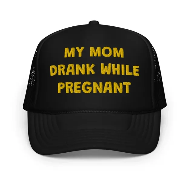 I Am Normal And Can Be Trusted With Alcohol Funny Trucker Hat | Joke I'm Drunk Drinking Hat | Gift For College Friends & Bachelorette Party