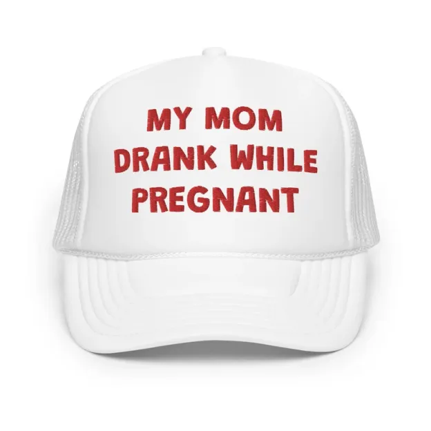 I Am Normal And Can Be Trusted With Alcohol Funny Trucker Hat | Joke I'm Drunk Drinking Hat | Gift For College Friends & Bachelorette Party