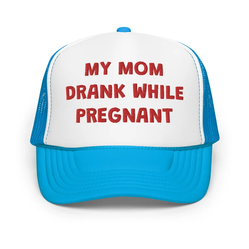 I Am Normal And Can Be Trusted With Alcohol Funny Trucker Hat | Joke I'm Drunk Drinking Hat | Gift For College Friends & Bachelorette Party