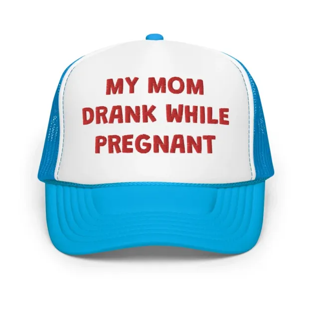 I Am Normal And Can Be Trusted With Alcohol Funny Trucker Hat | Joke I'm Drunk Drinking Hat | Gift For College Friends & Bachelorette Party