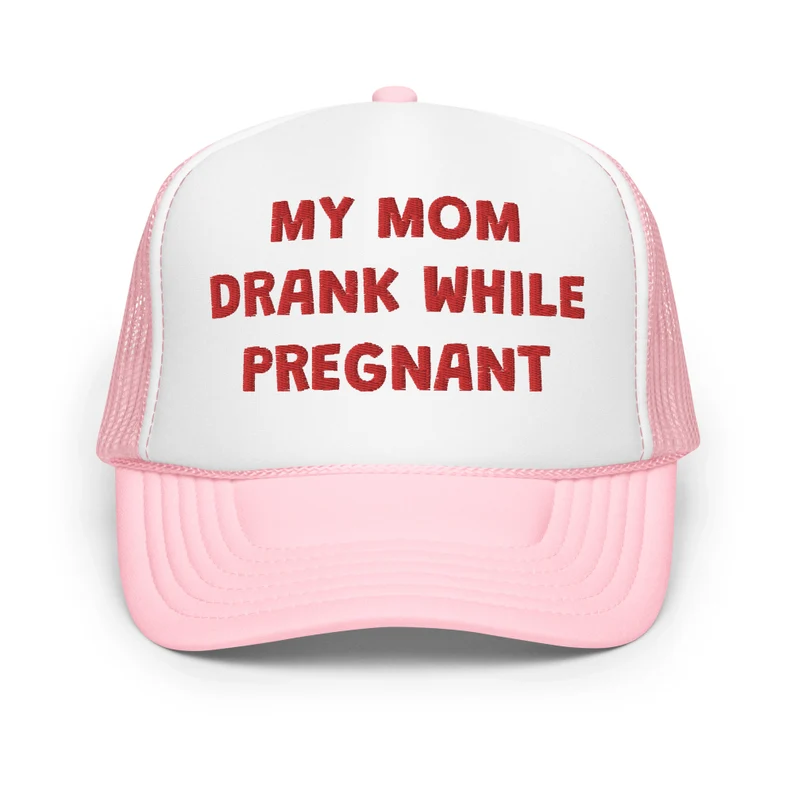 I Am Normal And Can Be Trusted With Alcohol Funny Trucker Hat | Joke I'm Drunk Drinking Hat | Gift For College Friends & Bachelorette Party