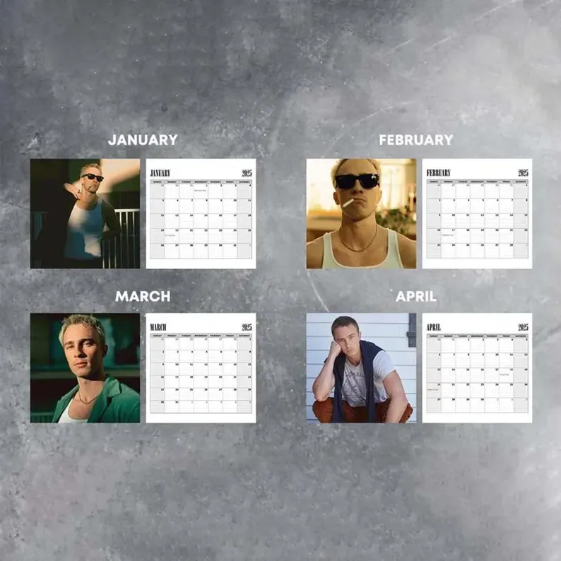 Customized Calendar 2025 Home Decor, Office Decor, Unique Holiday Gift