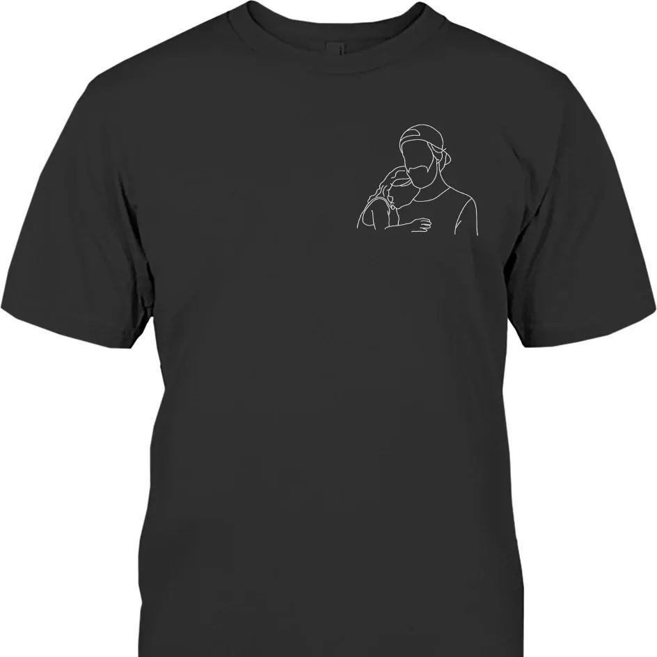 Custom embroidered T-shirt