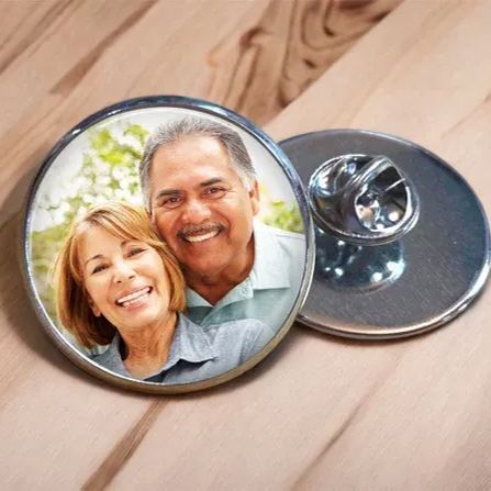 Men's lapel pins, corsage jewelry, lapel pin souvenirs, wedding day gifts for bride and groom