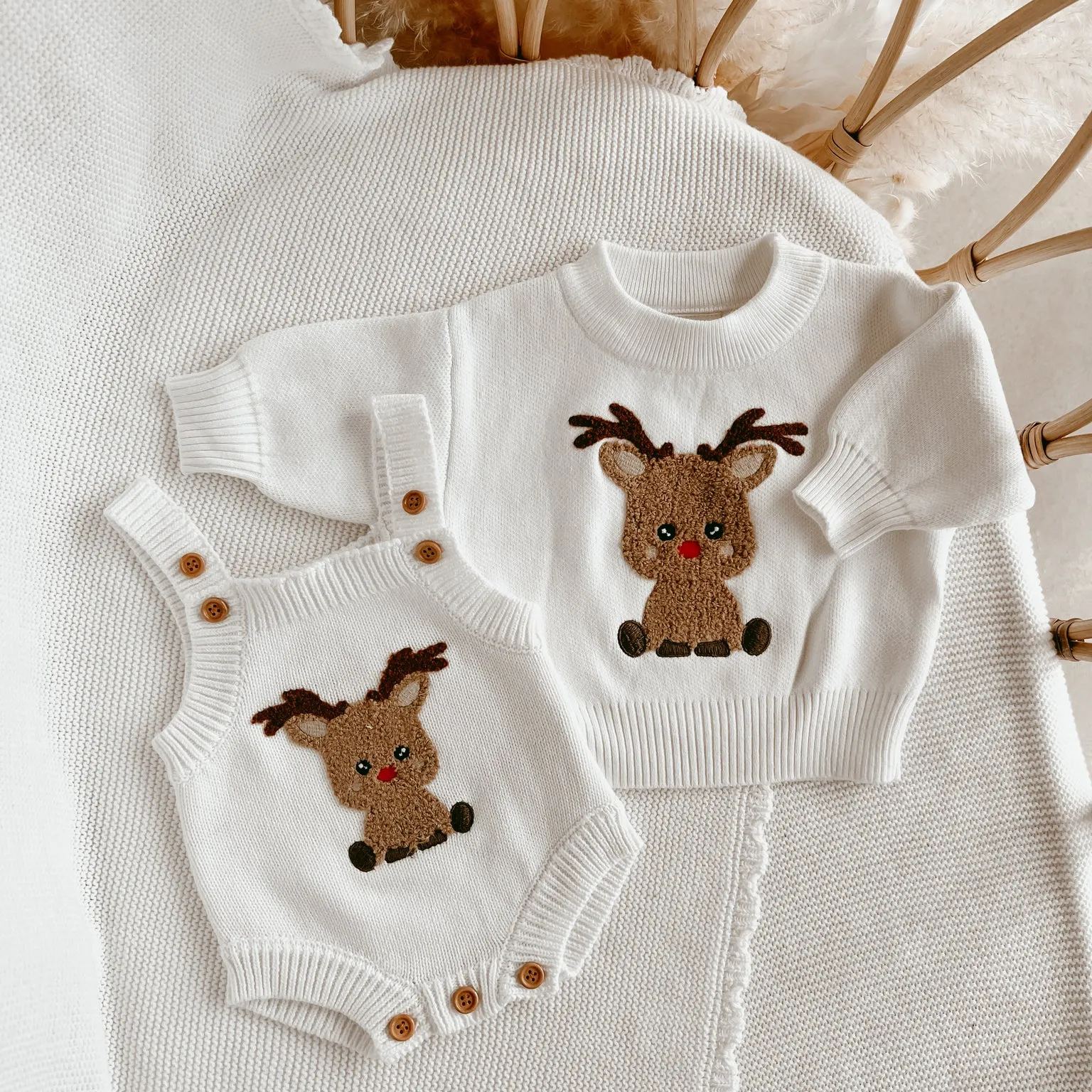 Reindeer Knit Sweater