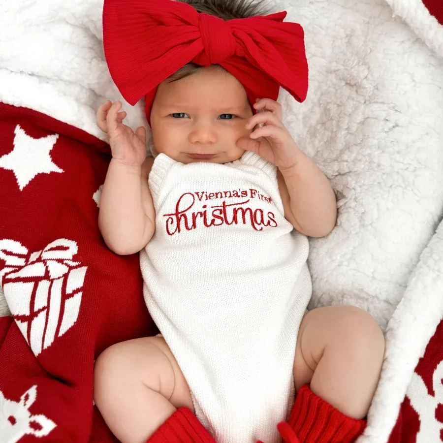 Classic Knitted Romper - Marshmallow