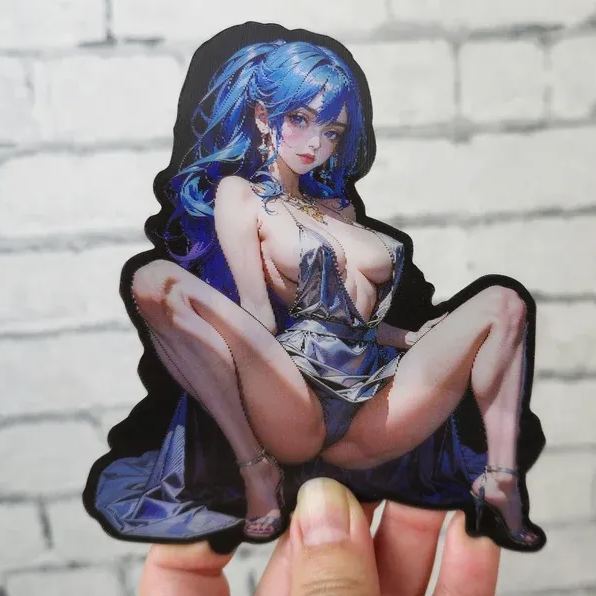 3D custom dynamic stickers