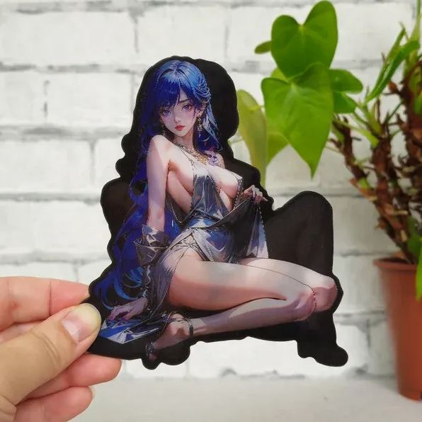 3D custom dynamic stickers