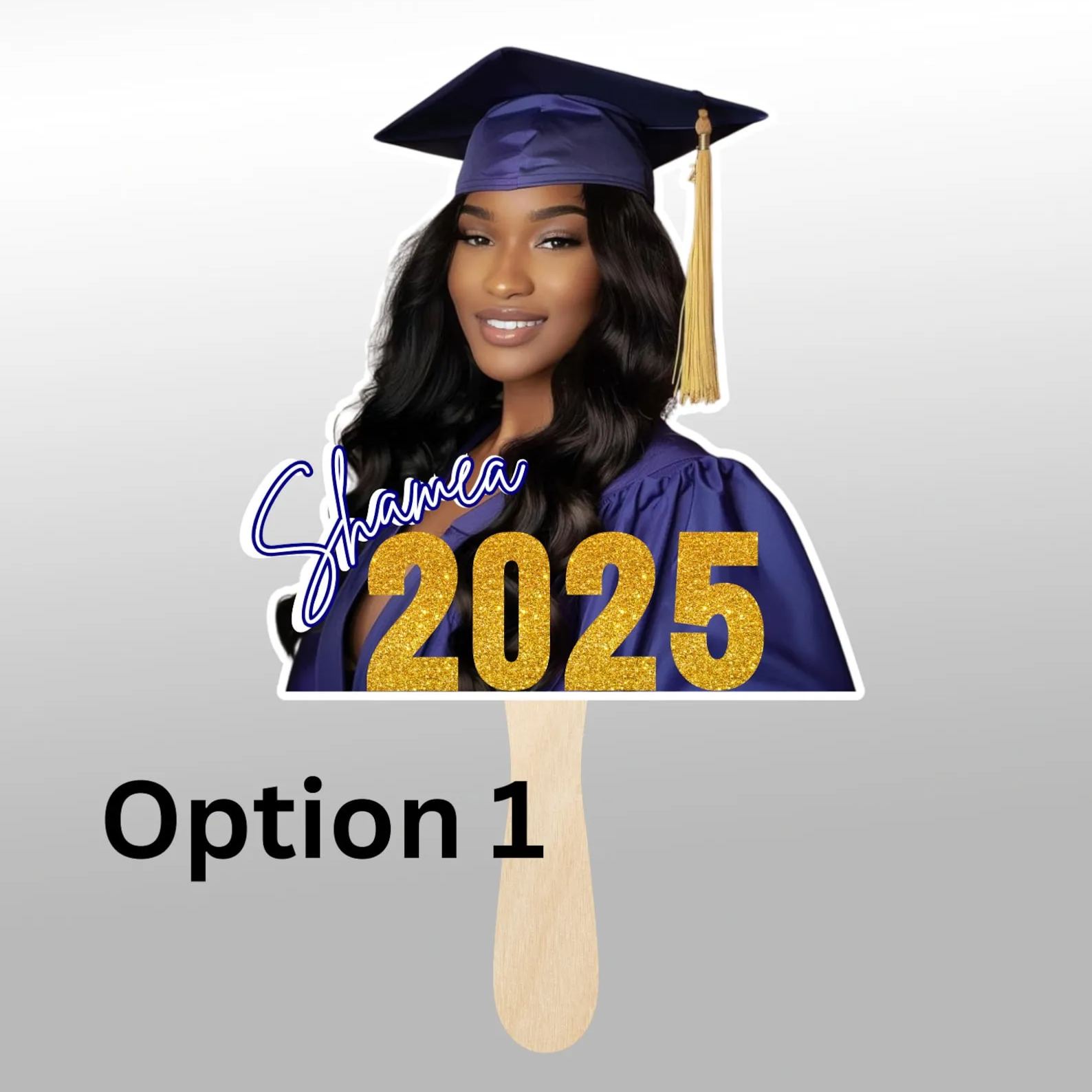 Custom Graduation Photo Fans | Personalized Graduation Fans