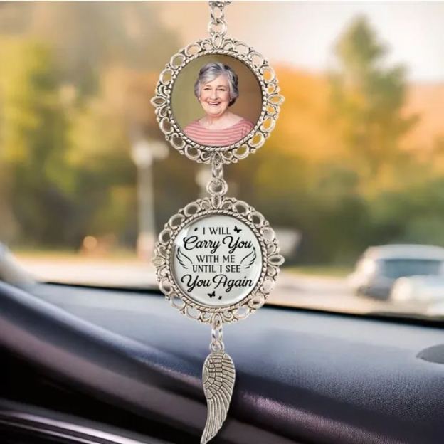 Commemorative personalized metal car ornaments
