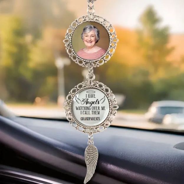 Commemorative personalized metal car ornaments