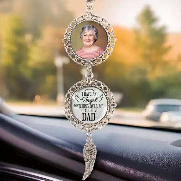Commemorative personalized metal car ornaments