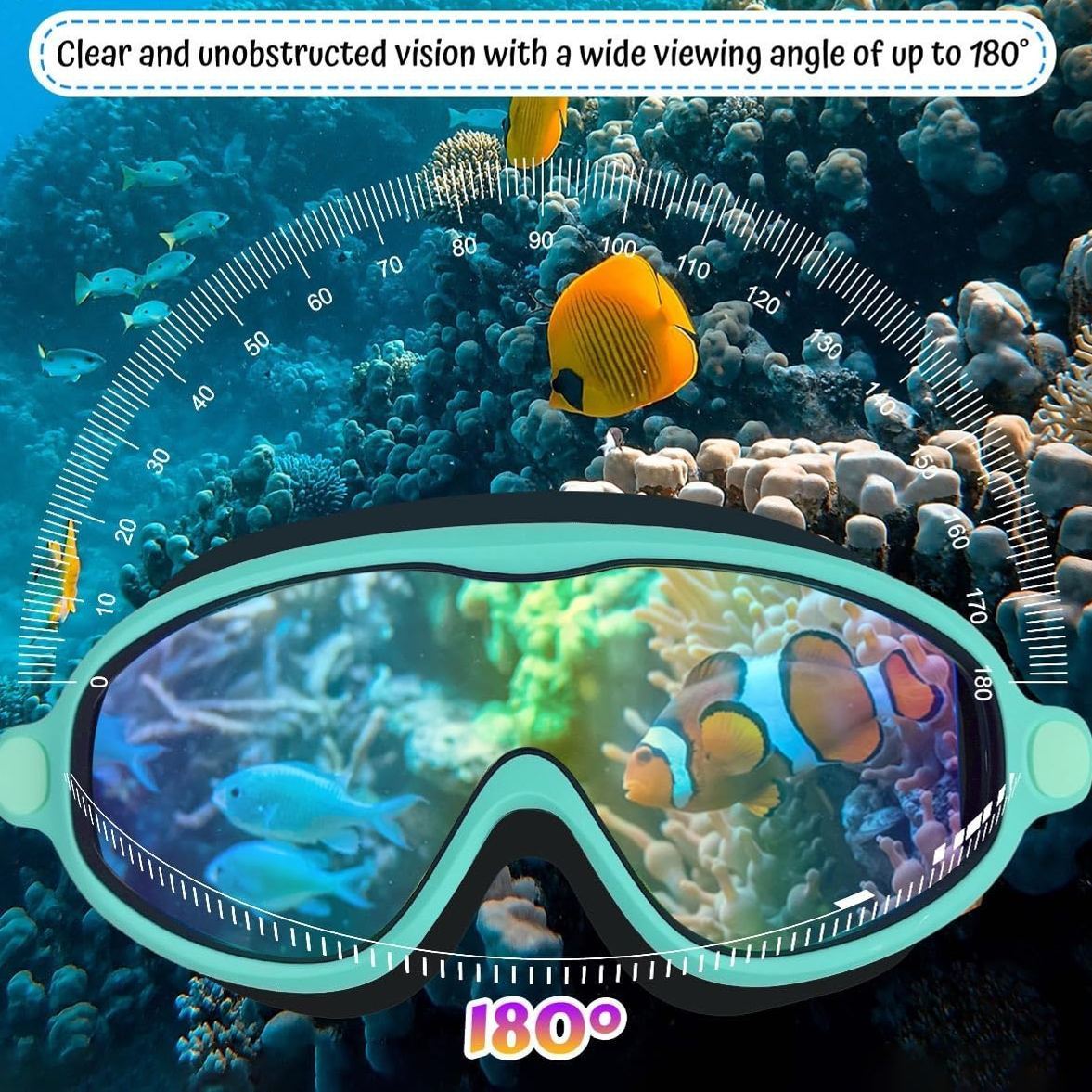 High Definition Anti-fogging Swimming Goggles