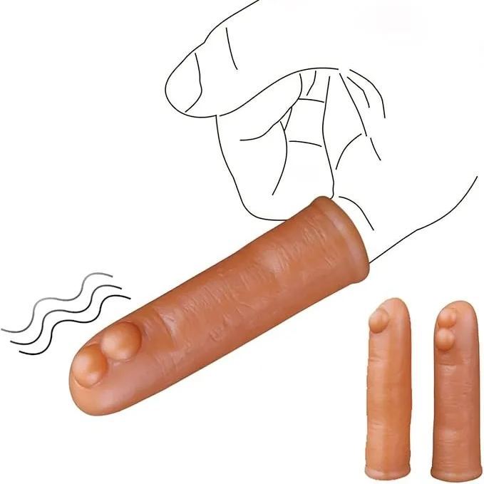 Couple sets of sanitary finger cots