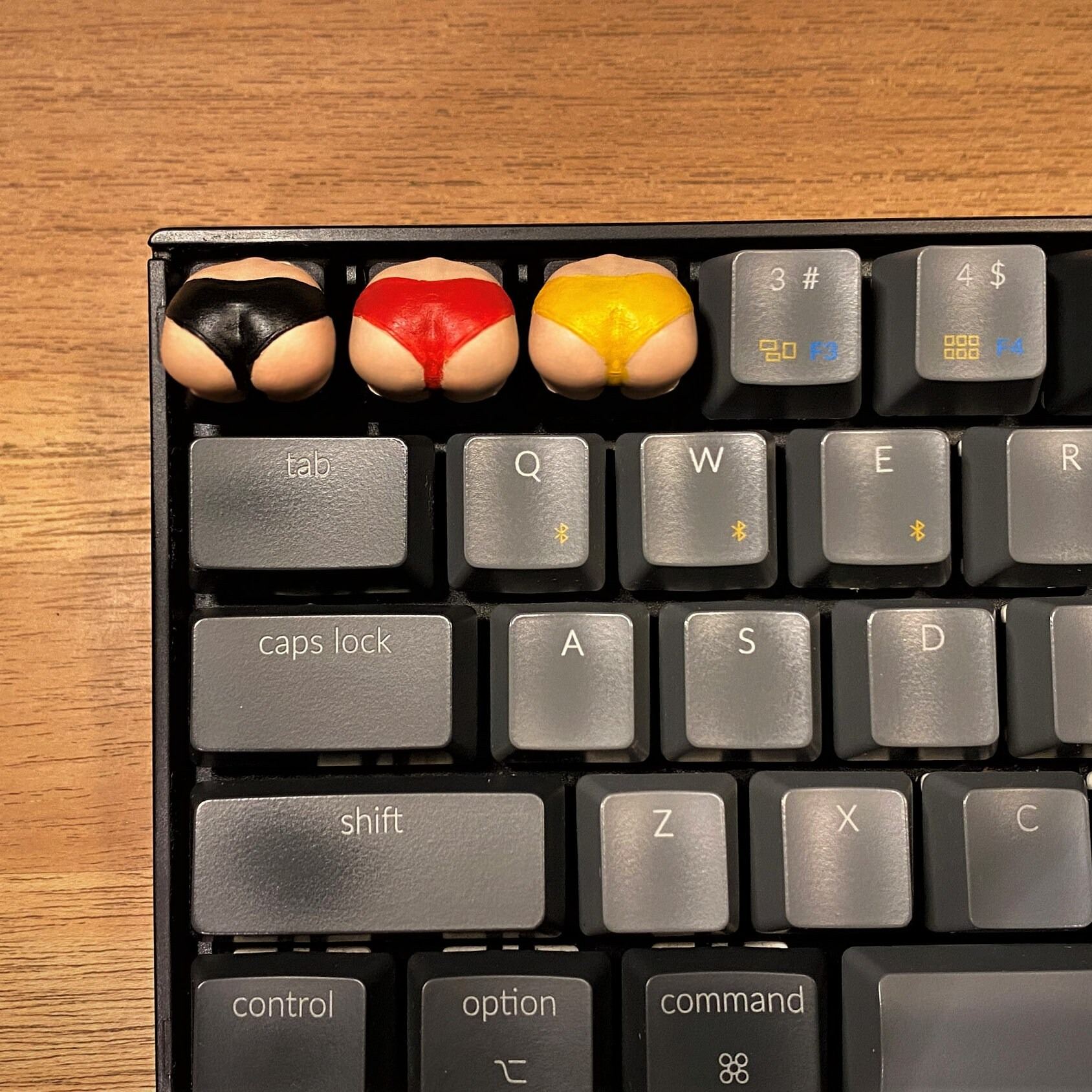 Personalized custom keycaps
