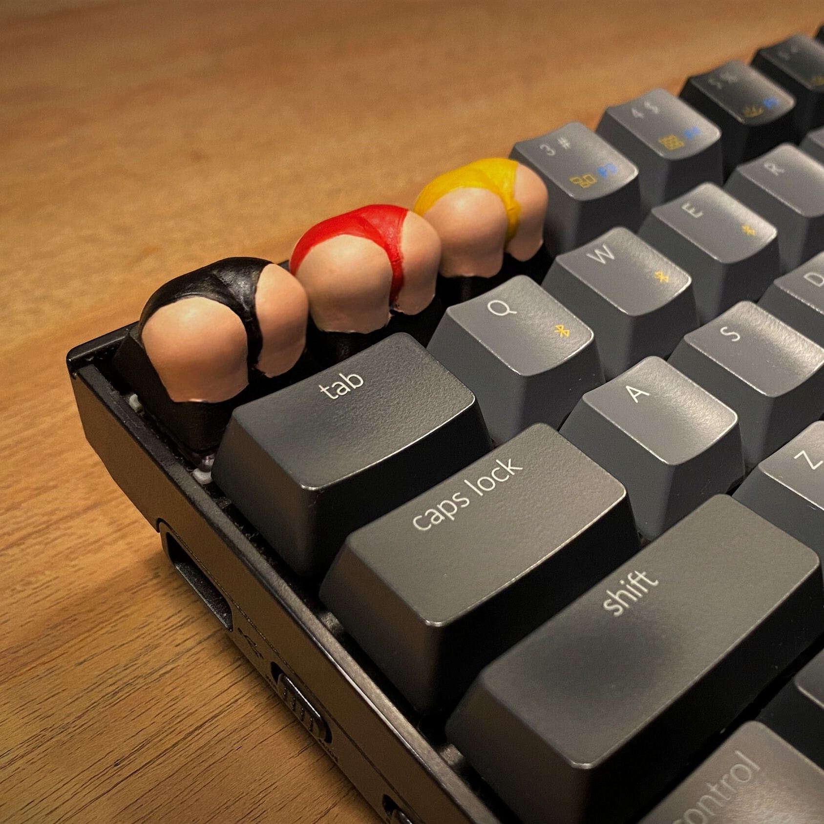 Personalized custom keycaps