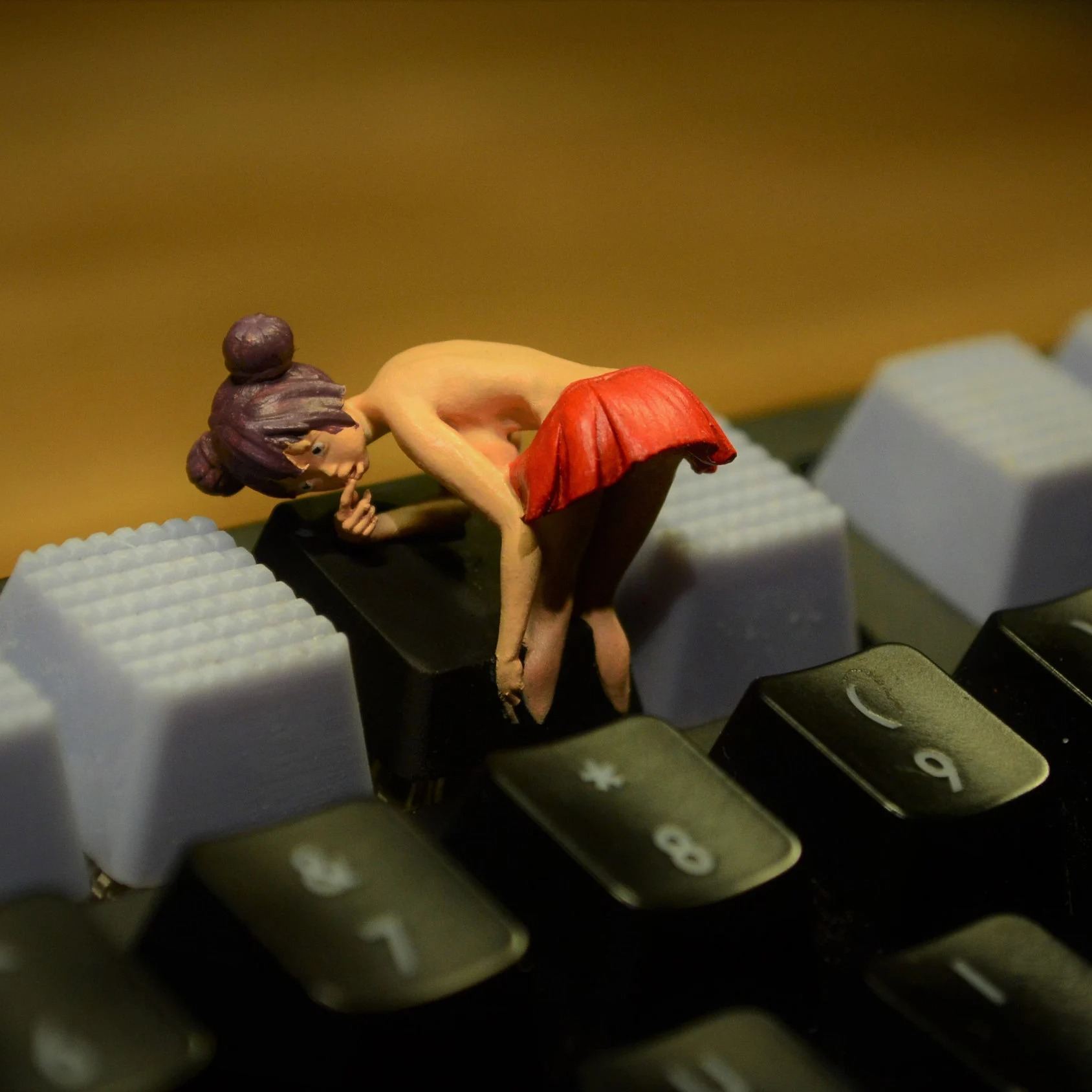 Personalized custom keycaps