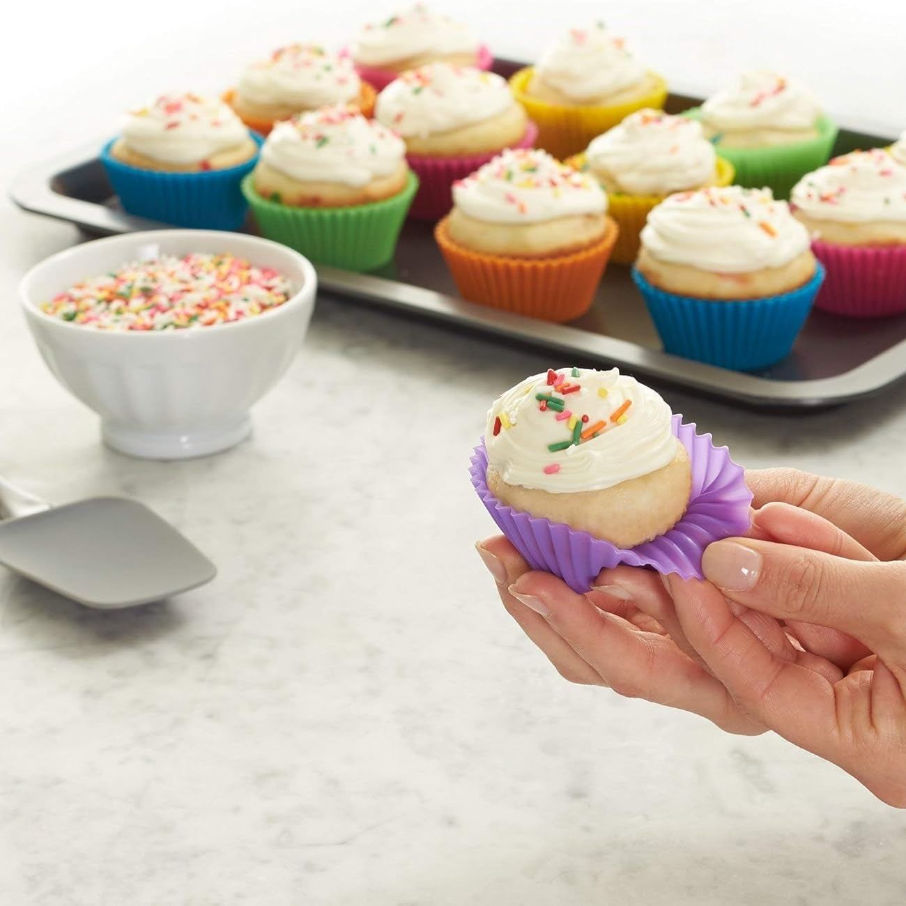 Multi-Shape Silicone Baking Molds