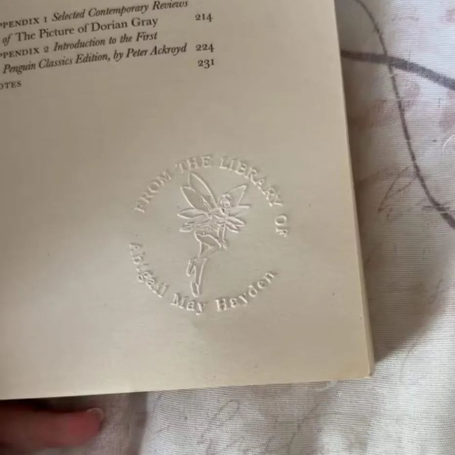 Custom printed steel seals