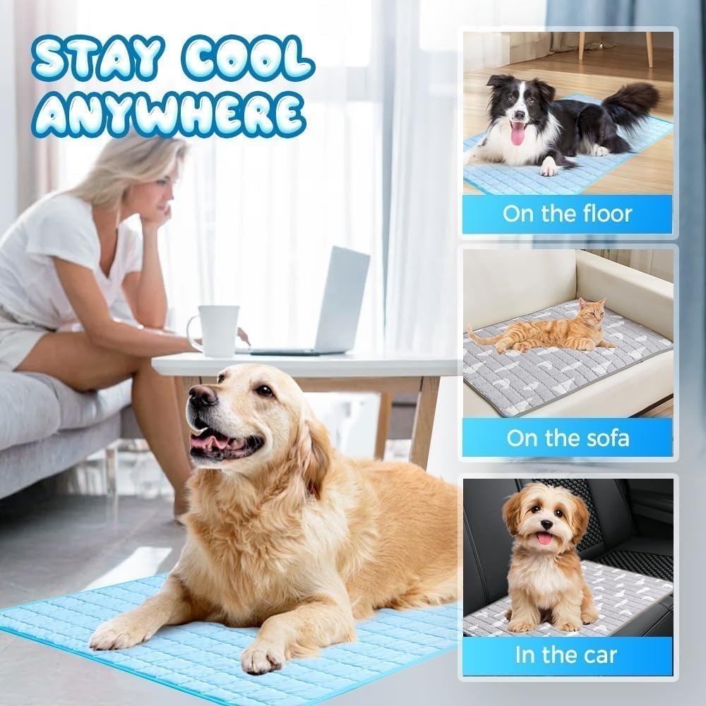Refreshing and Breathable Pet Cooling Pad for Summer