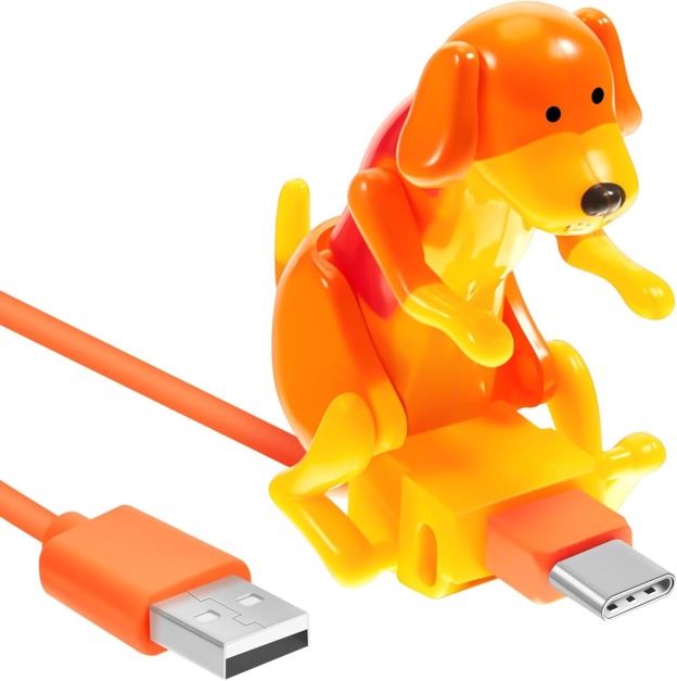 Moving Rogue Dog Cell Phone Data Charging Cable