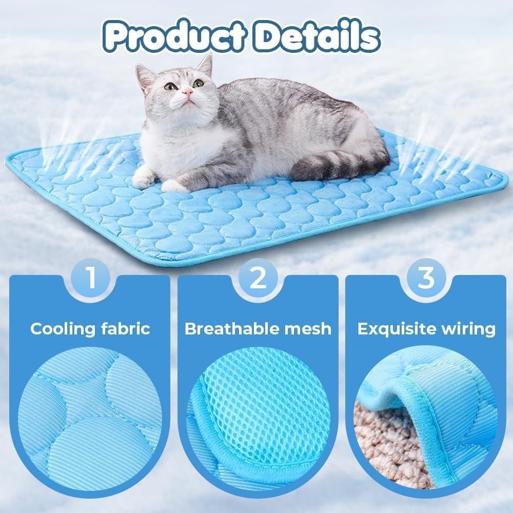 Refreshing and Breathable Pet Cooling Pad for Summer