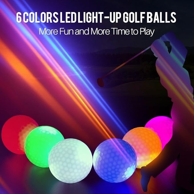 LED Glowing Golf Balls